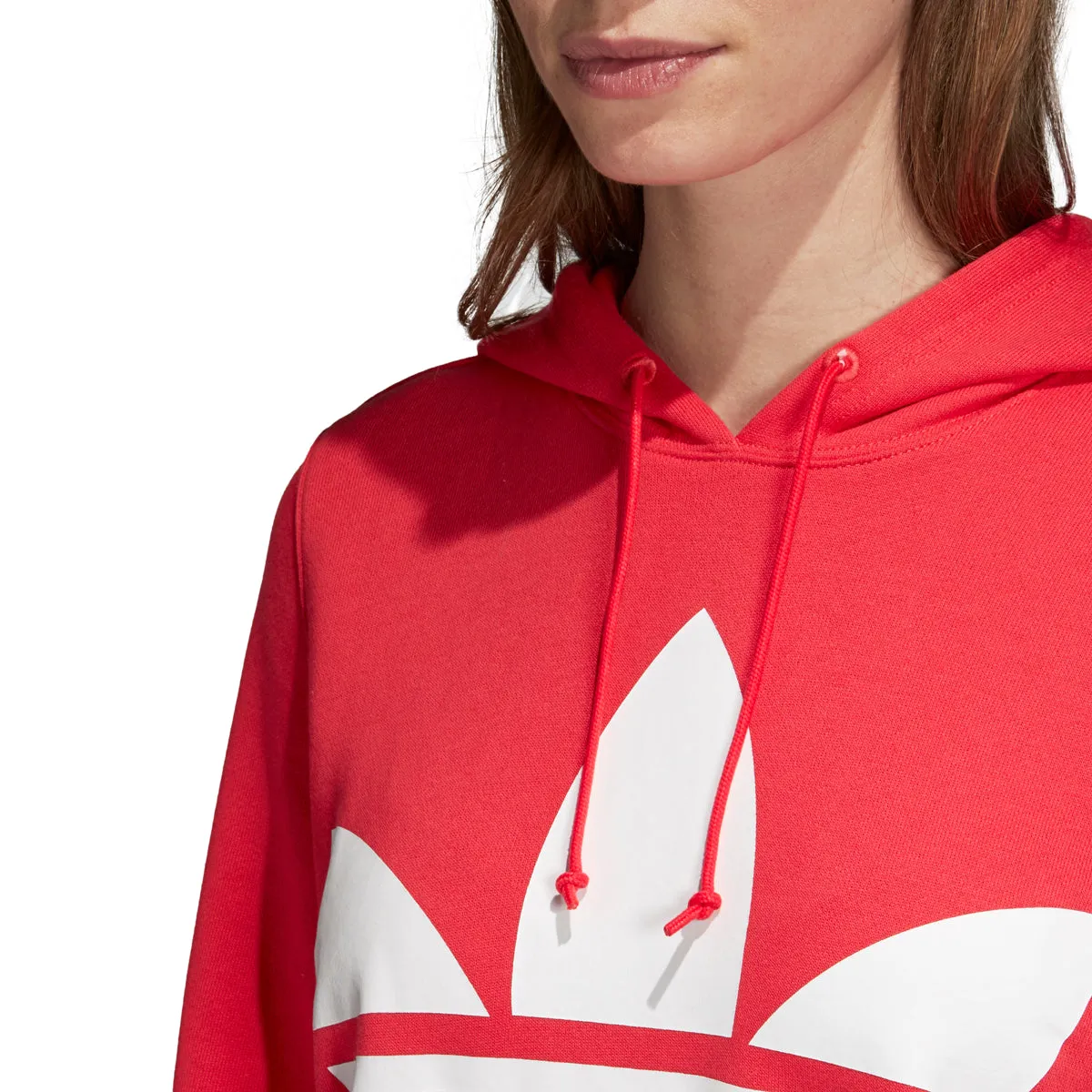 Adidas Original Women's Trefoil Hoodie Core Pink