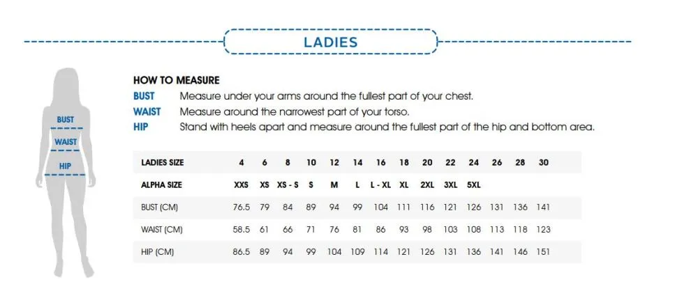 Advatex Ladies Adjustable Waist Short - Black - 18 - Biz Collection