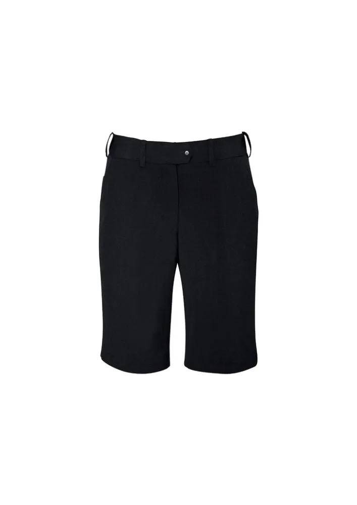 Advatex Ladies Adjustable Waist Short - Black - 18 - Biz Collection
