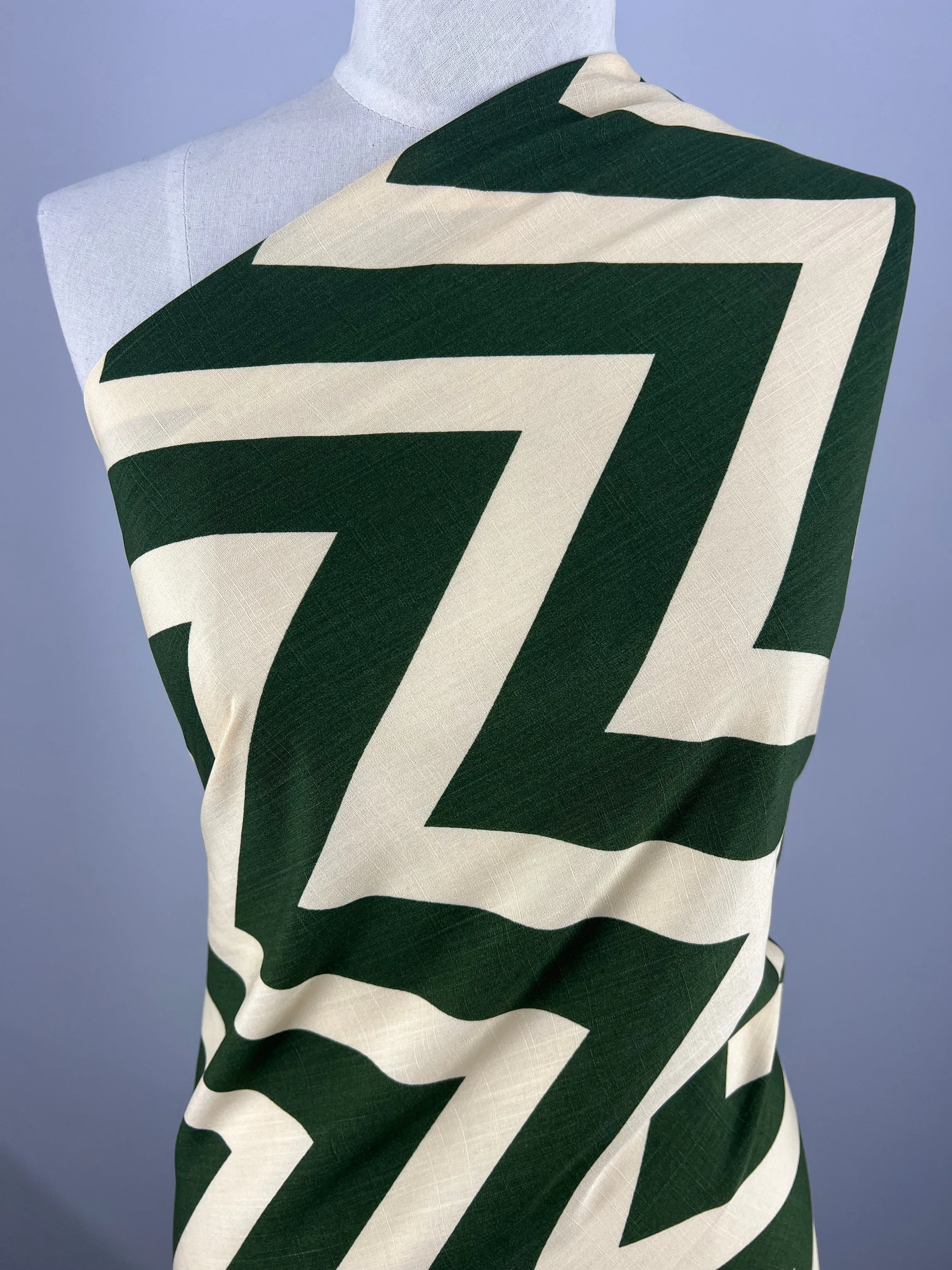 Bamboo Rayon - Zag XL - 150cm