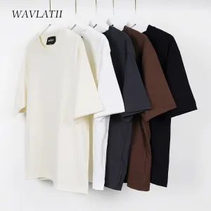 Brown Oversized Summer Tees - Unisex