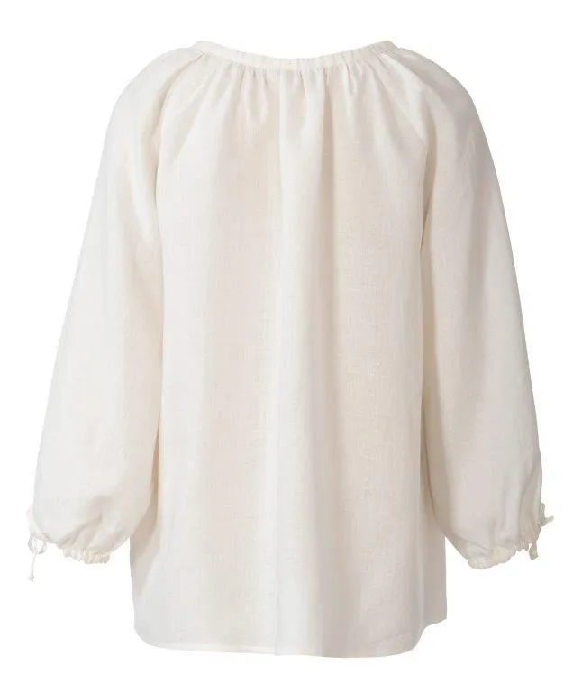 Burda Pattern 6227  Blouse – Carmen Blouse – 
Drawstring Neckline