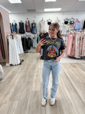 Country Music Fest Cropped Tee