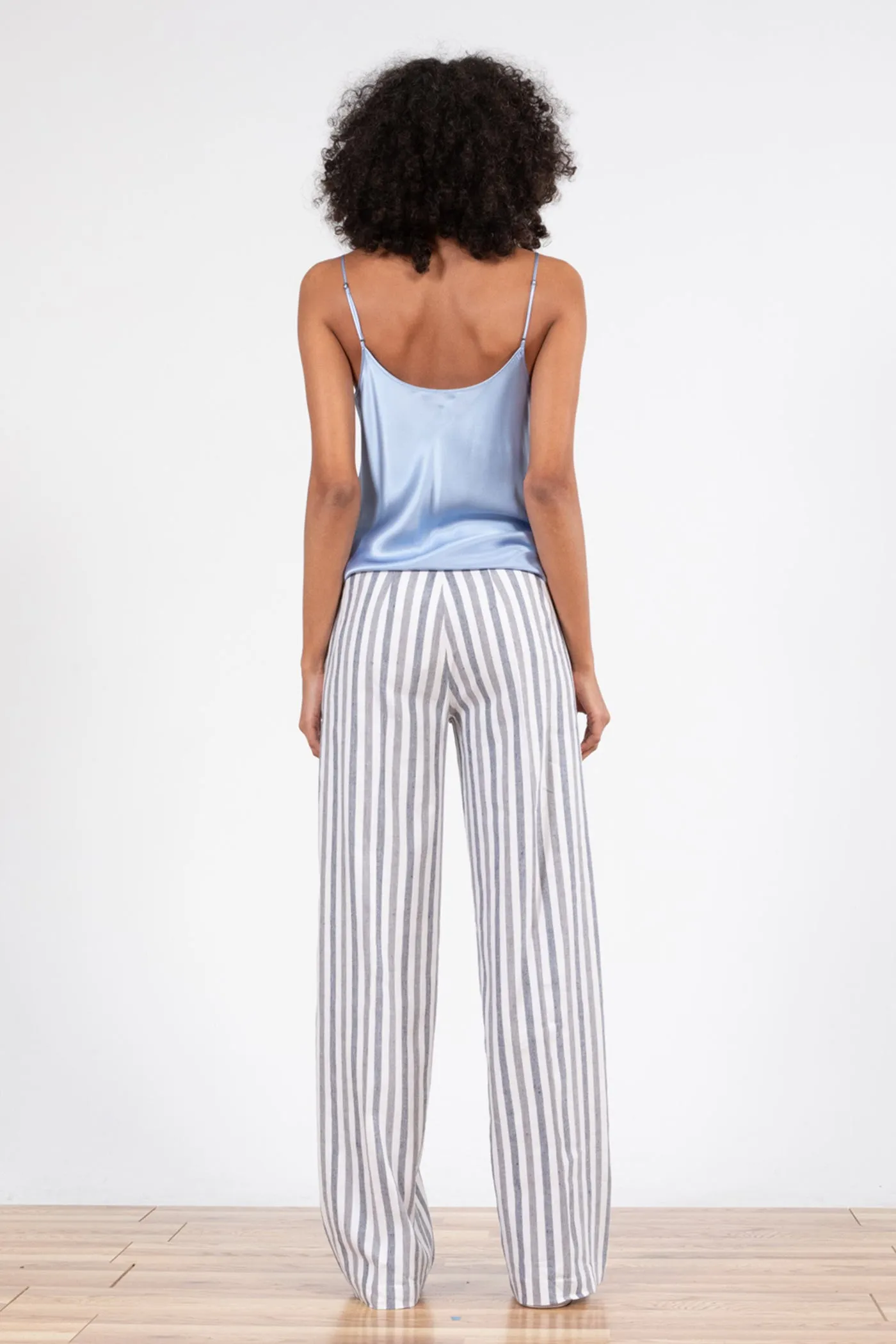 FLAVIA Linen Stripes Coastal