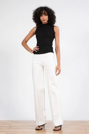 FLAVIA Off-White Denim with Satin Band