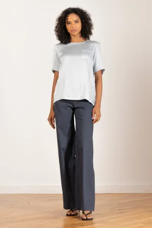FLAVIA Poplin Nova Blue
