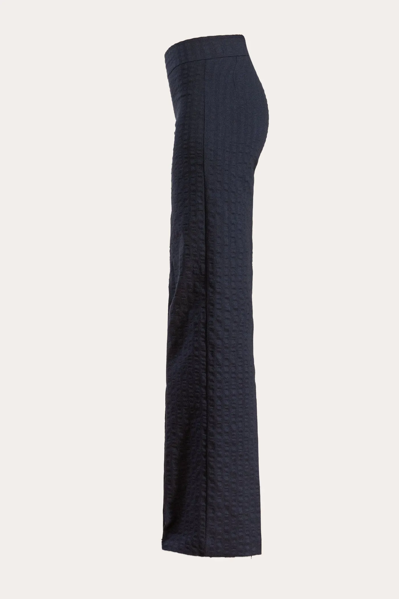 FLAVIA Seersucker Navy