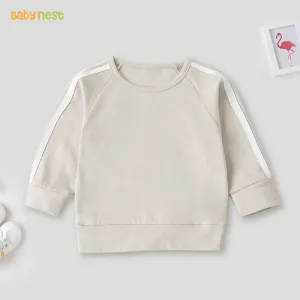 Fleece Sweatshirt For Kid - Beige
