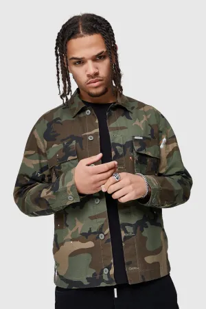 GENERAL OVERSHIRT - CAMO