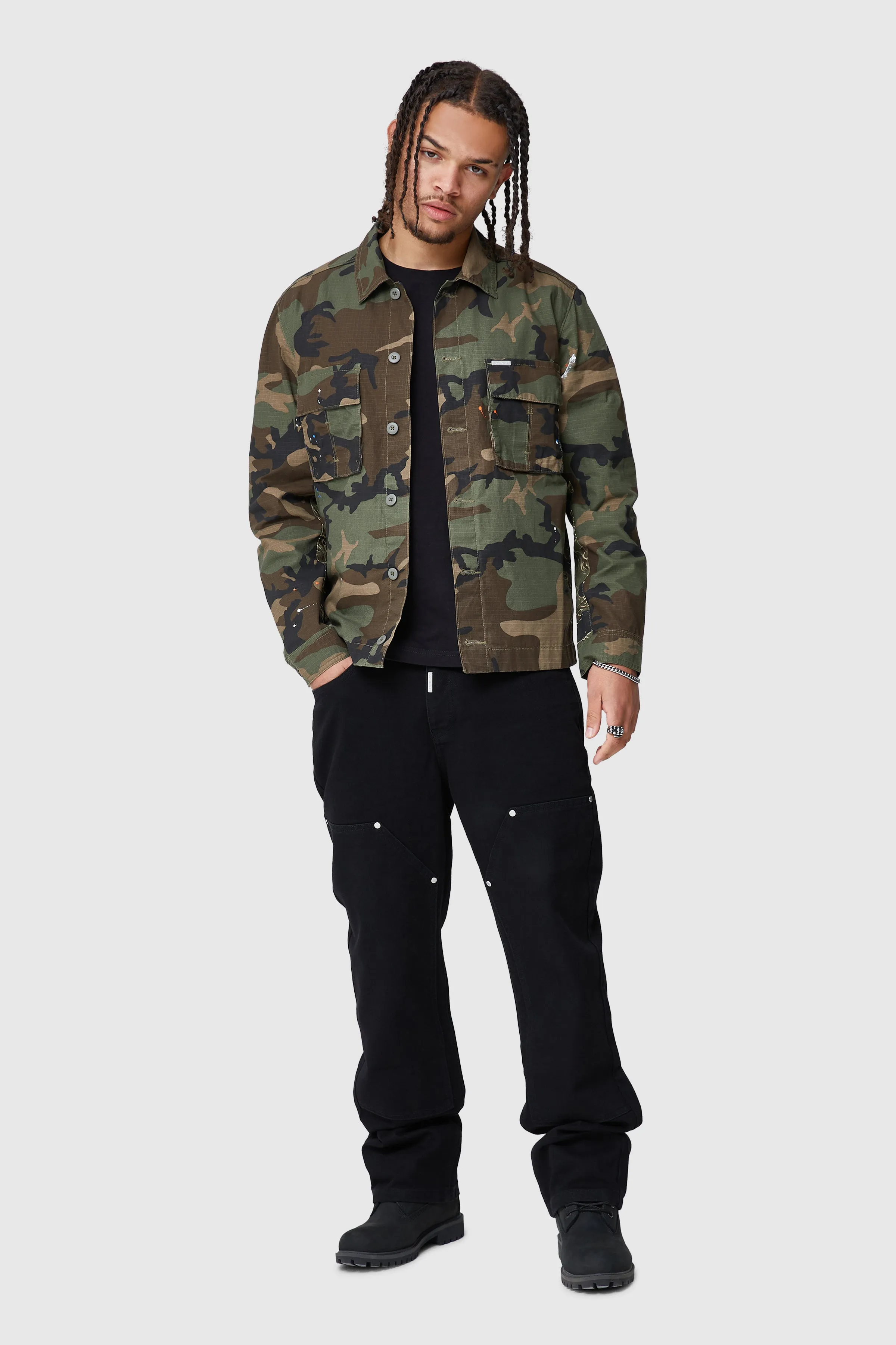 GENERAL OVERSHIRT - CAMO