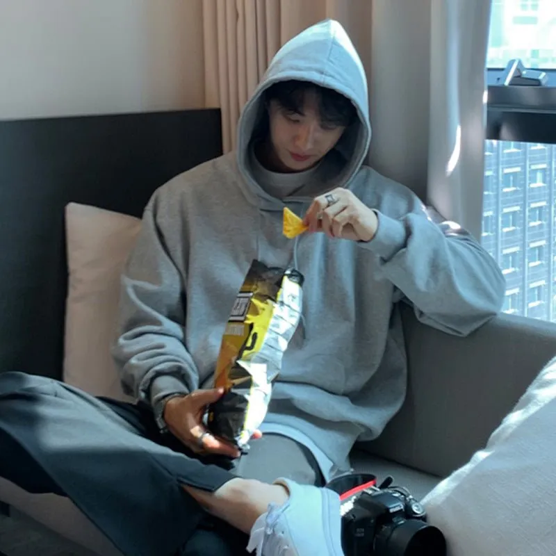 GS No. 118 Basic Loose Hoodie