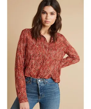 Hipster Shirt Fire Glow