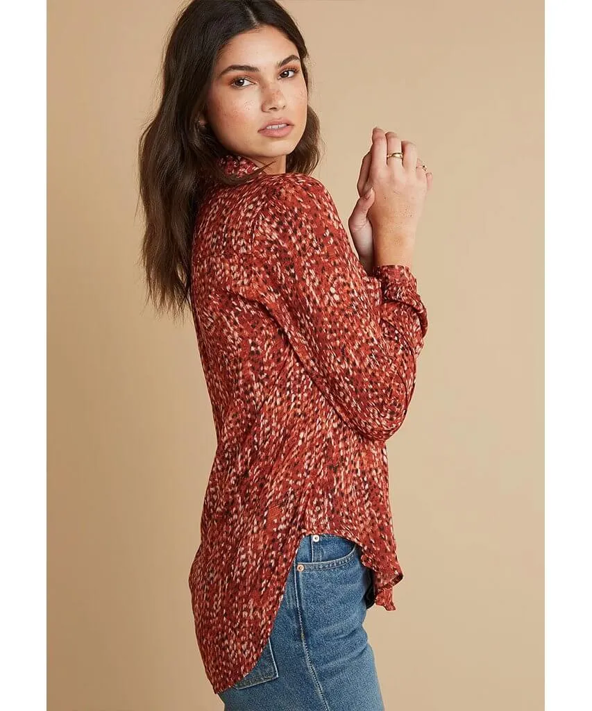 Hipster Shirt Fire Glow