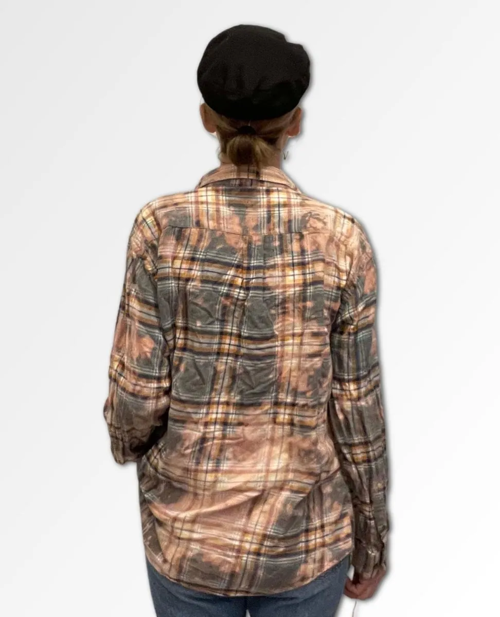 Hydrangea Outlaw Flannel #9 One Size