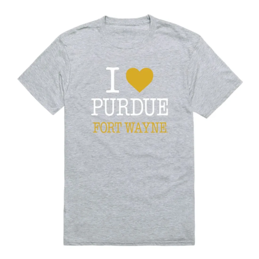 I Love Purdue University Fort Wayne Mastodons T-Shirt Tee