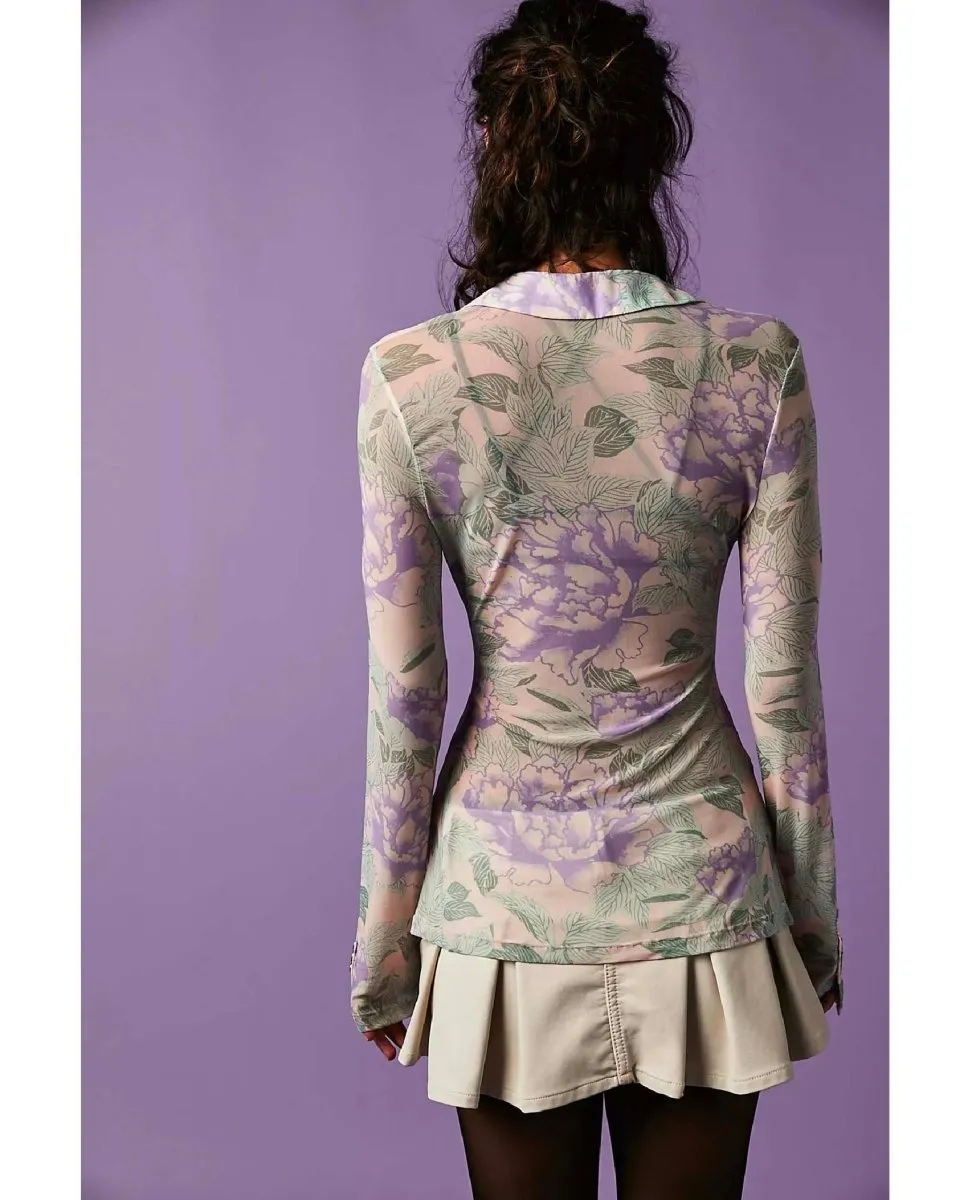 Lucky Shirtee Lilac Bloom