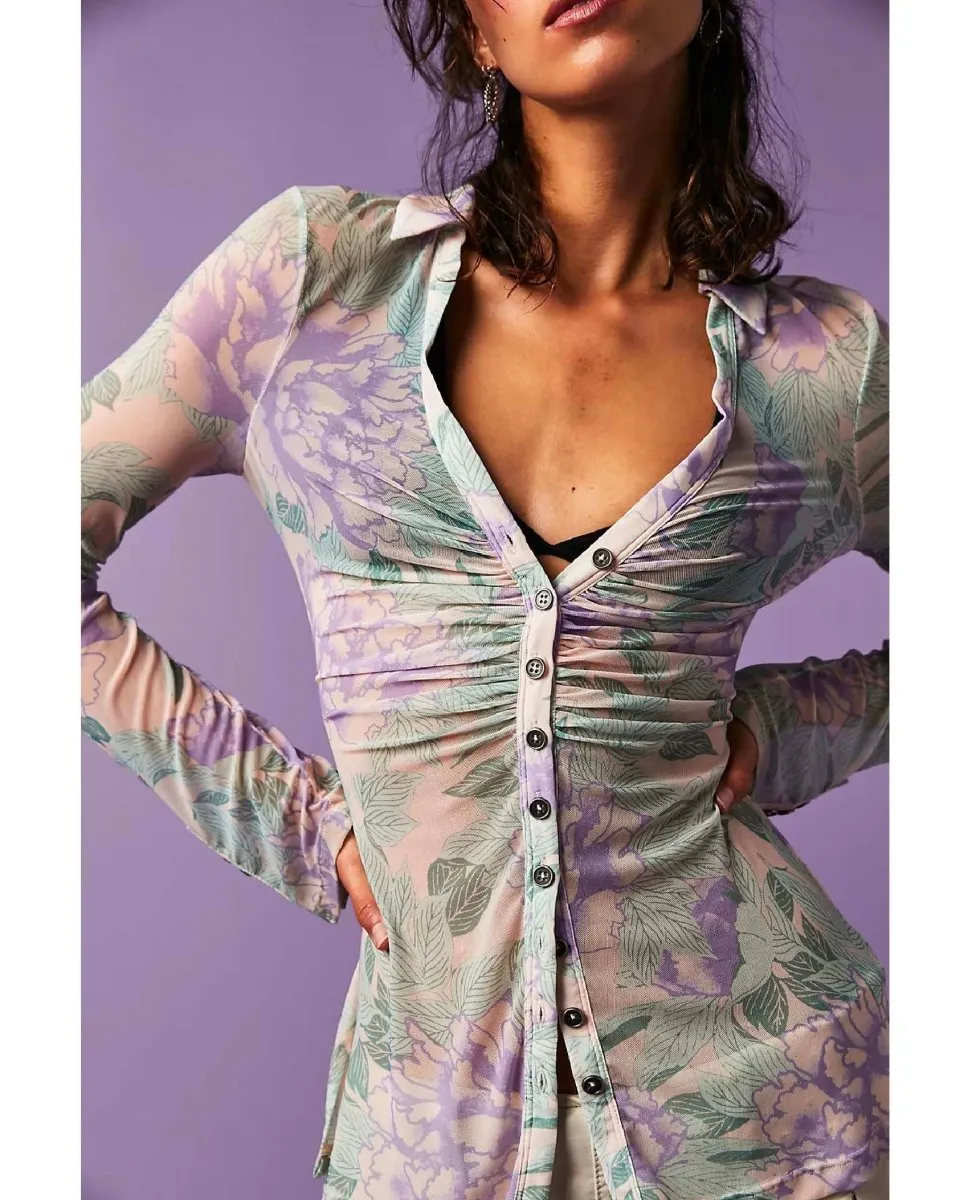 Lucky Shirtee Lilac Bloom