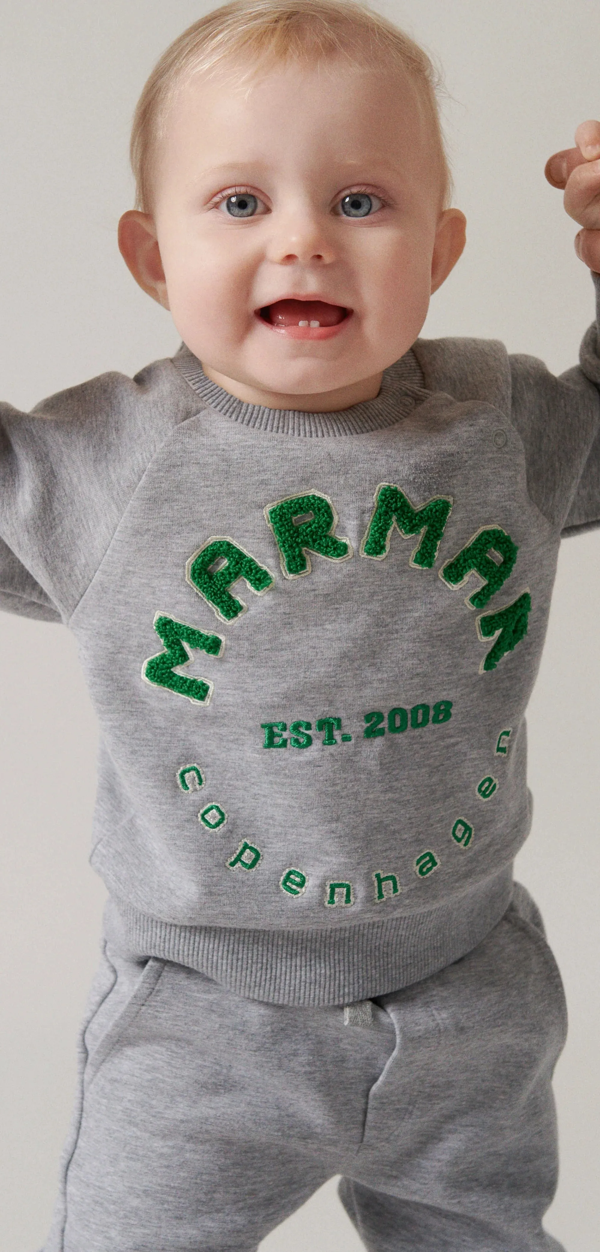 MarMar Baby Green Logo Theos Sweatshirt