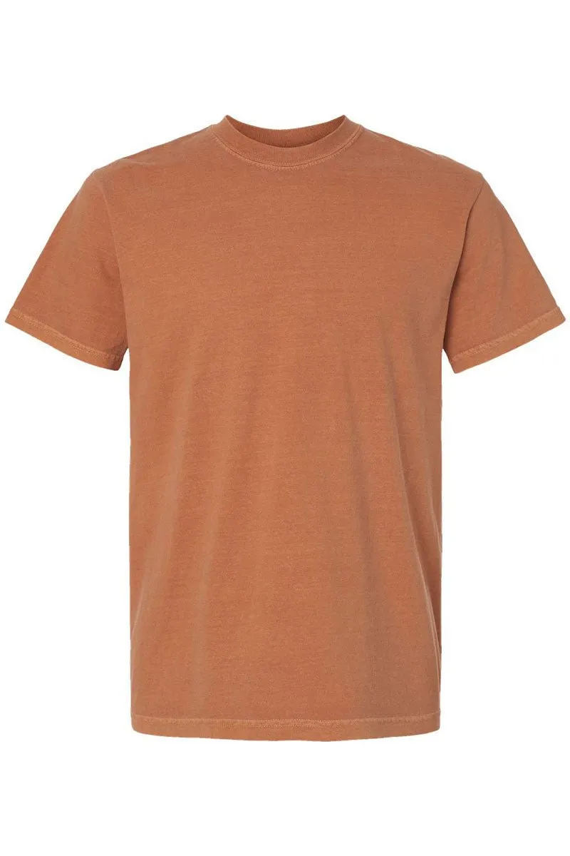 Orange Chinoiserie Bow Comfort Colors Adult Ring-Spun Cotton Tee