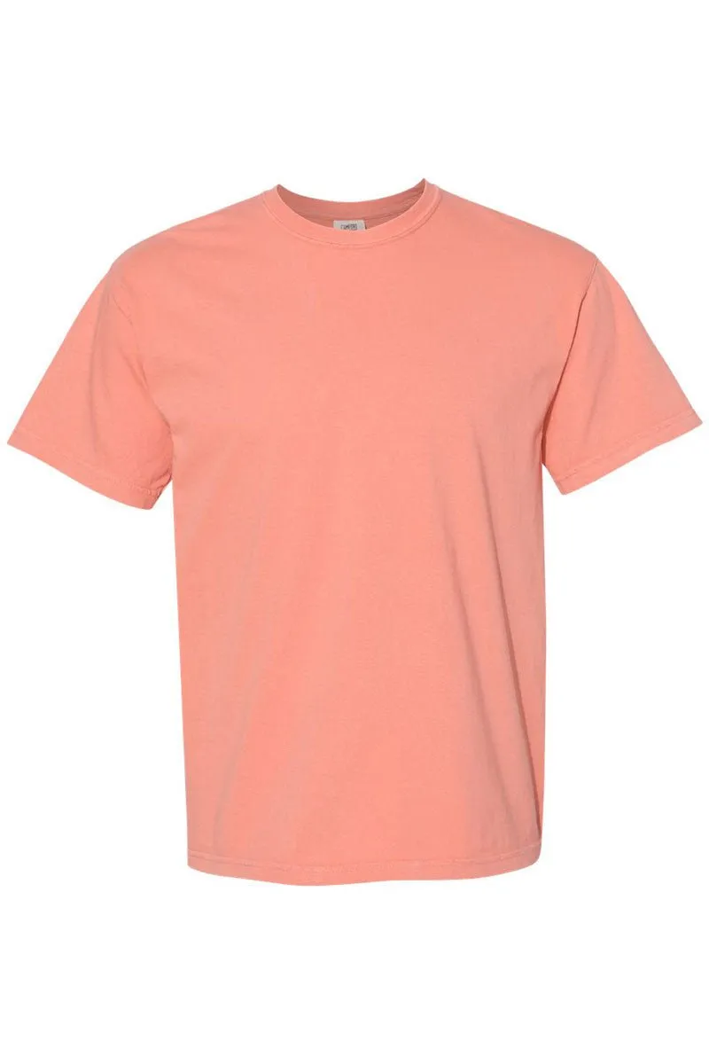 Orange Chinoiserie Bow Comfort Colors Adult Ring-Spun Cotton Tee