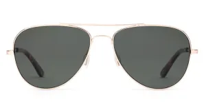 Otis Drift Sunglasses-GoldEco Havana Sun/Grey Polar