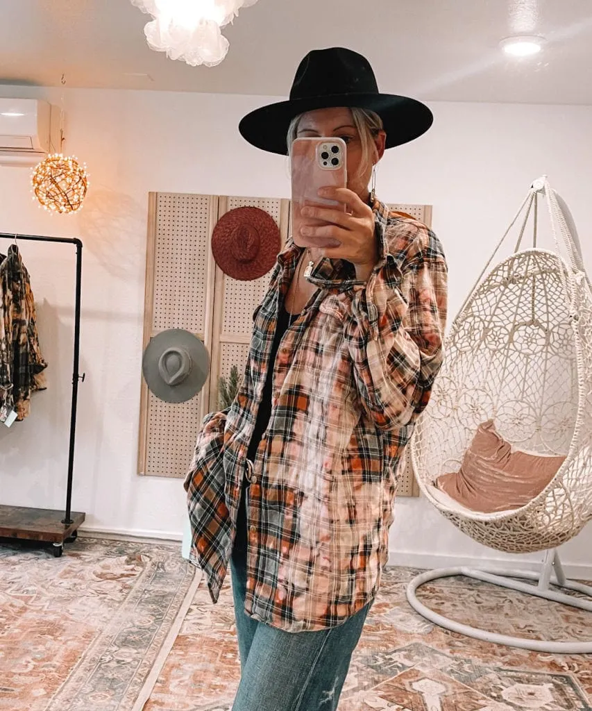 Palm Springs Outlaw Flannel- One Size