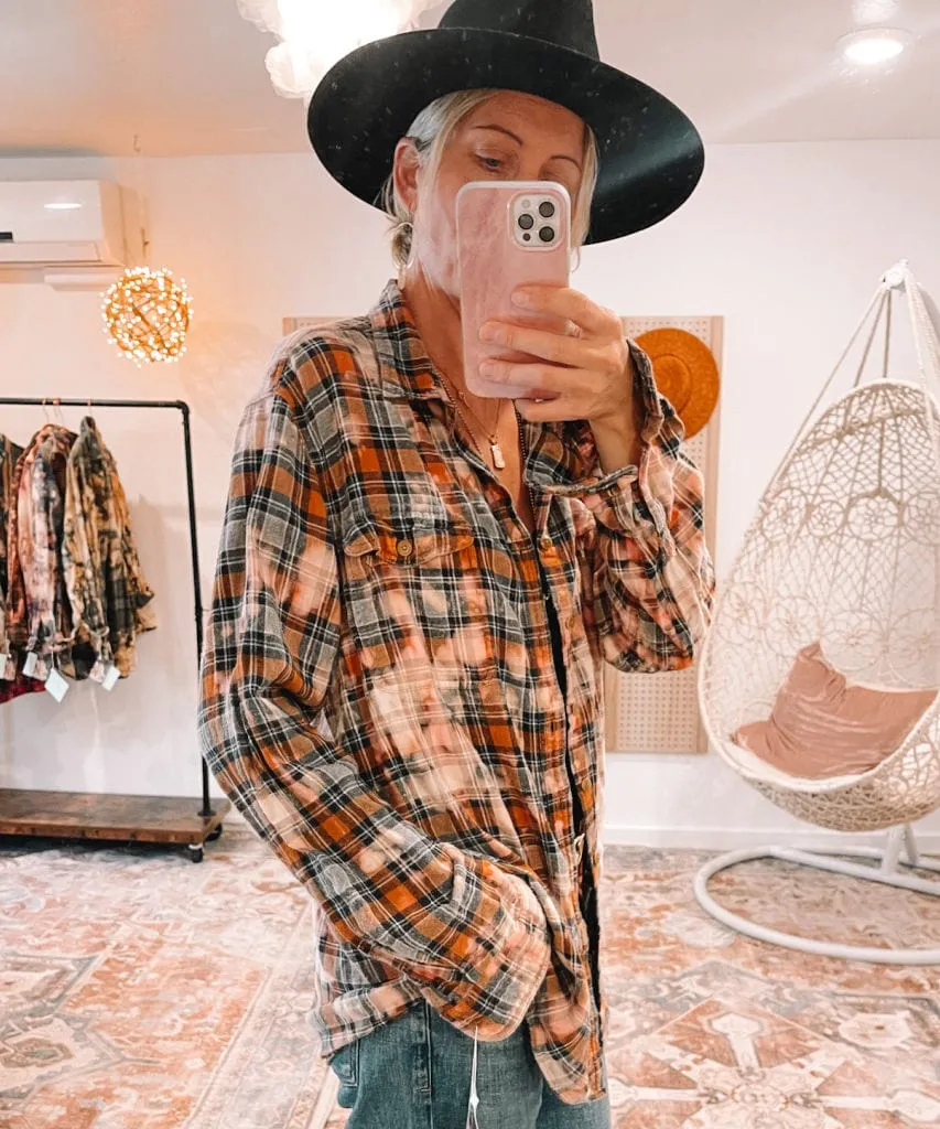 Palm Springs Outlaw Flannel- One Size