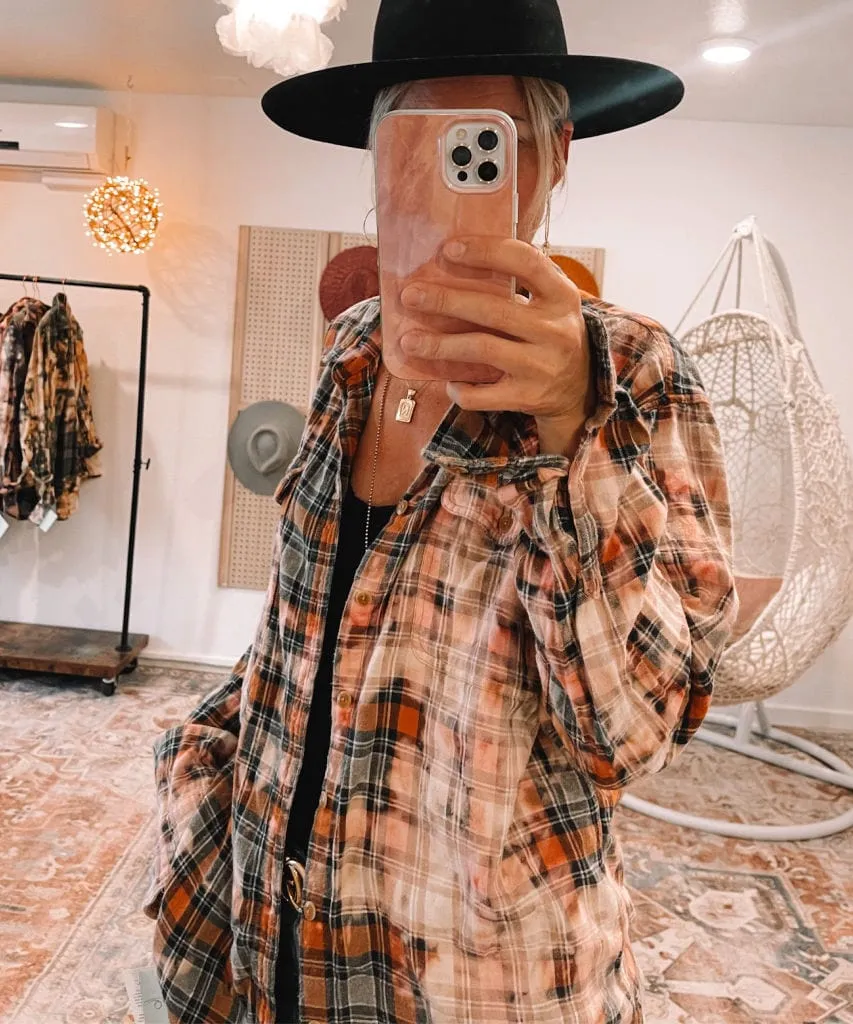 Palm Springs Outlaw Flannel- One Size