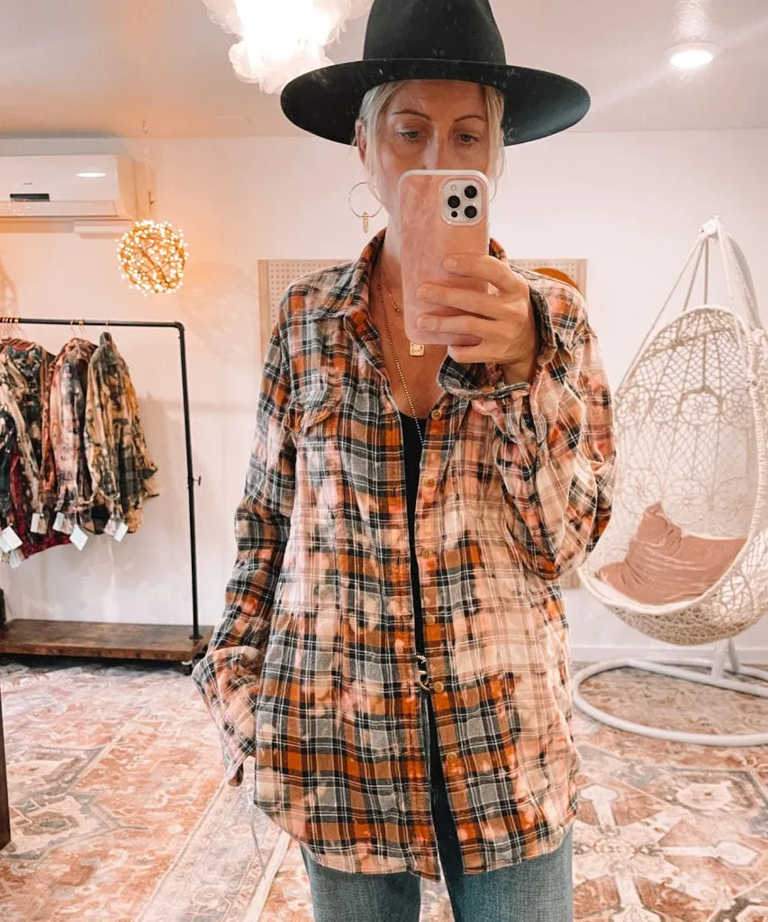 Palm Springs Outlaw Flannel- One Size