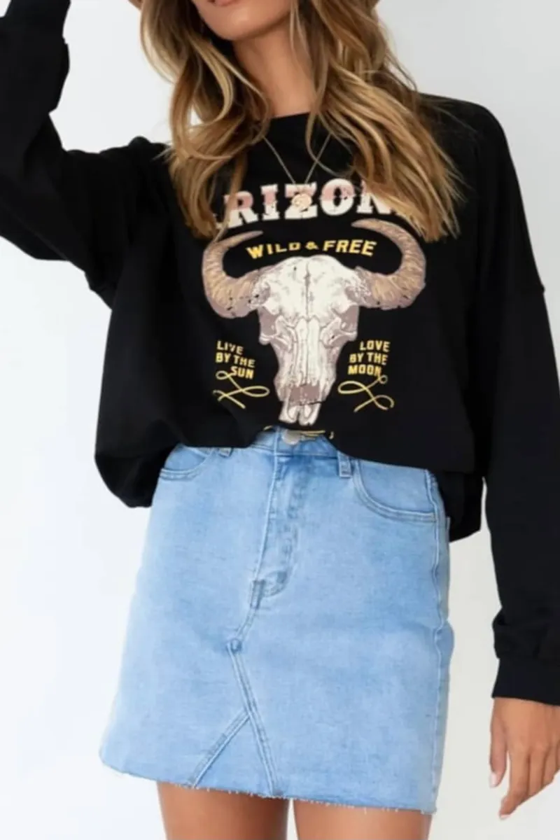 Paper Heart - Arizona Sweater Black