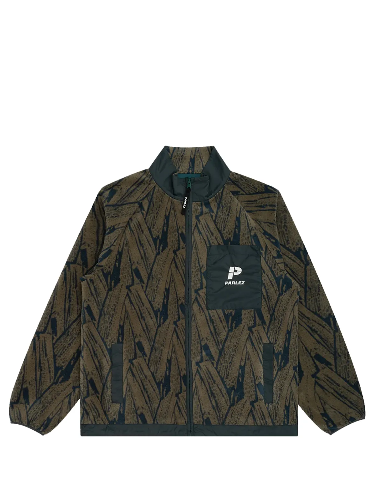 Parlez Duke Fleece Olive Green