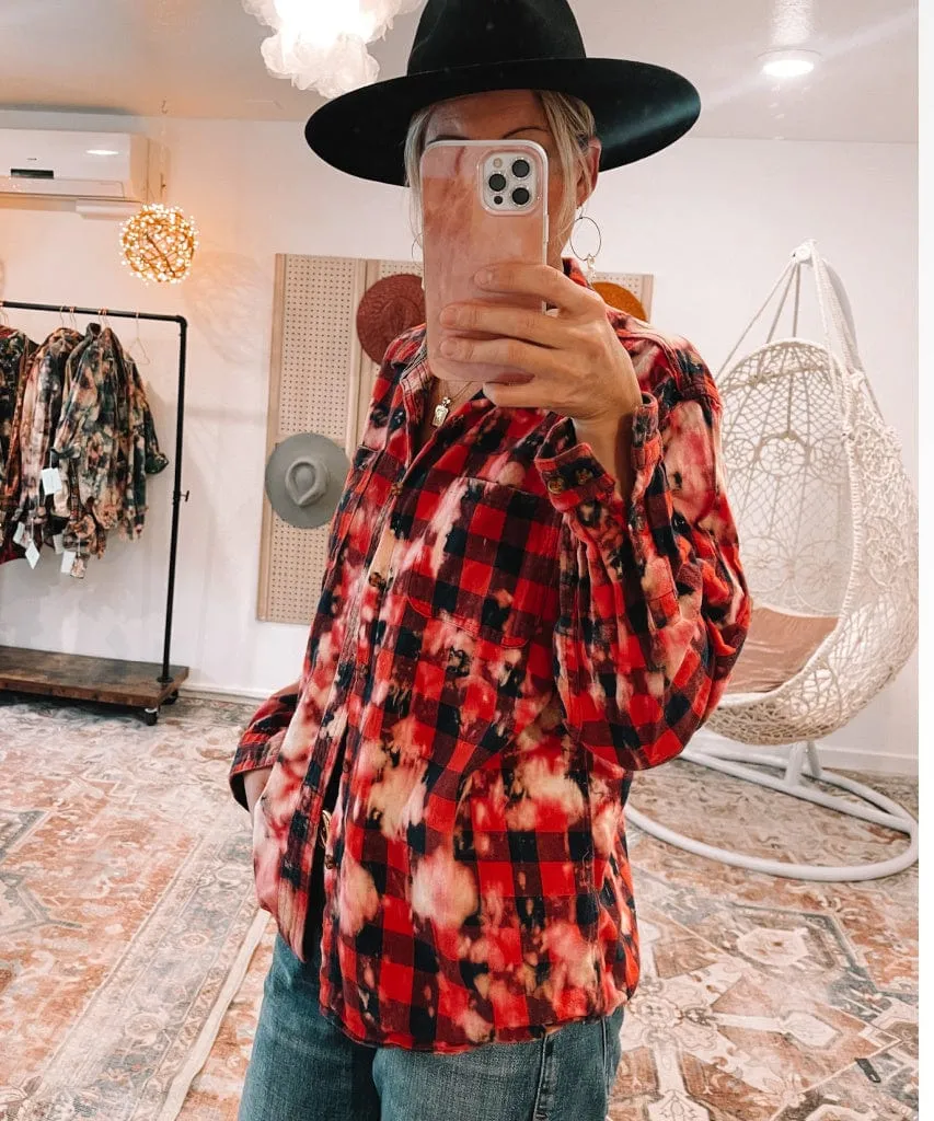 Pismo Beach Outlaw Flannel- One Size