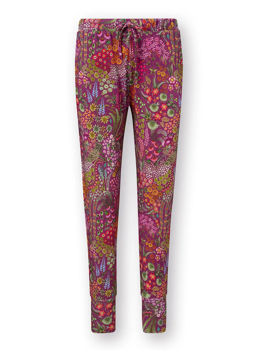 Querida Pink Bobien Cuffed Pajama Pant