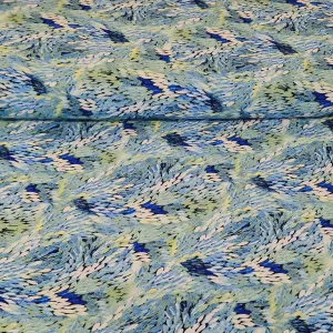 "La Moda" 100% Viscose Digital Print - Motion