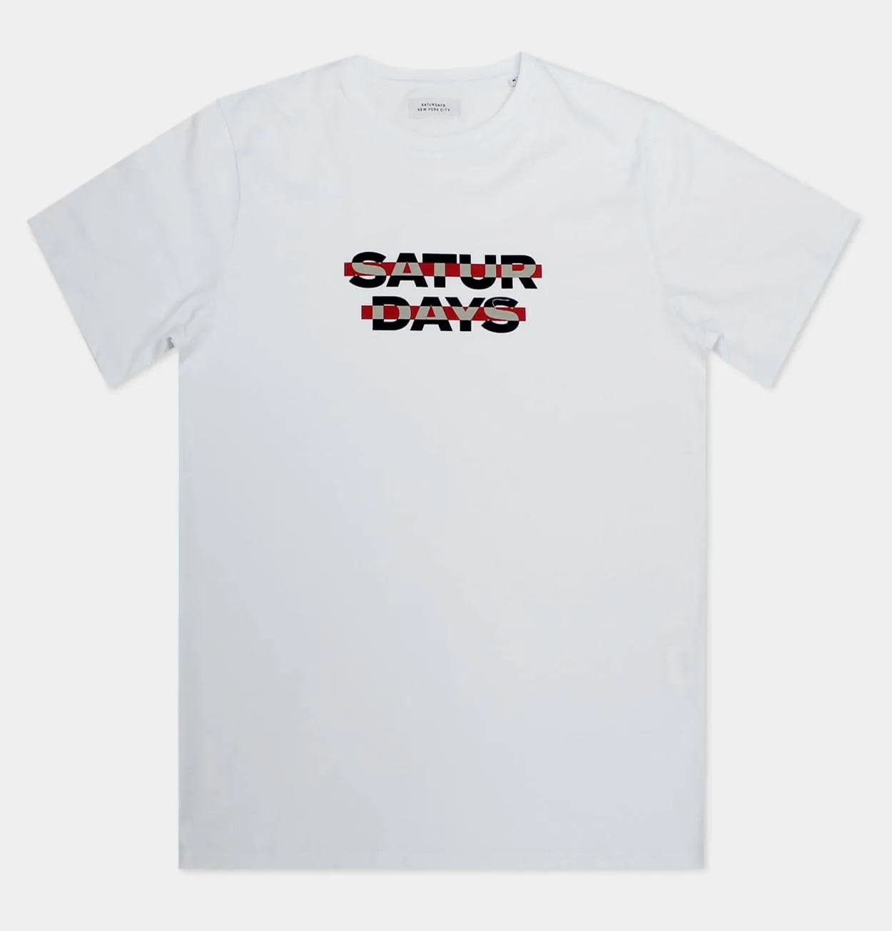 Saturdays NYC Cross Out T-Shirt in White