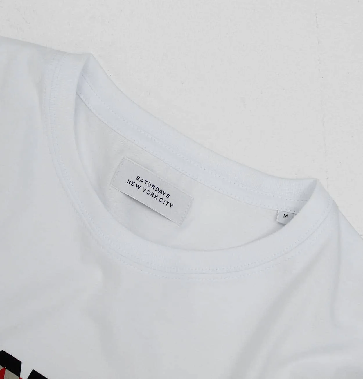 Saturdays NYC Cross Out T-Shirt in White