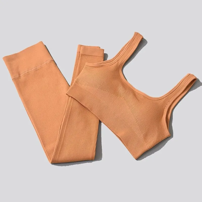 Seamless Yoga Set Gym Clothing