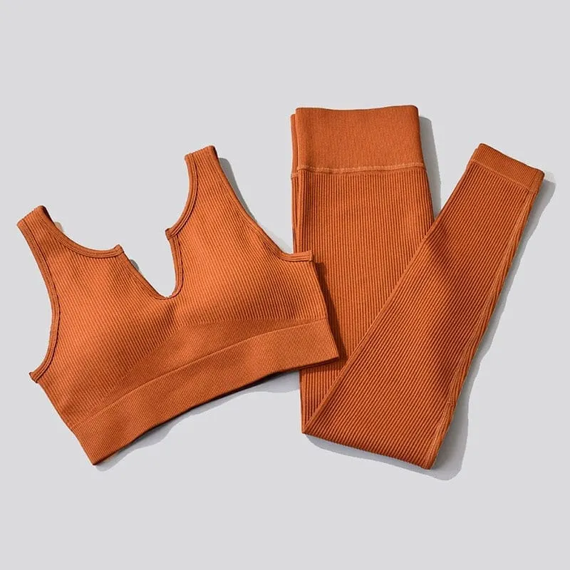 Seamless Yoga Set Gym Clothing