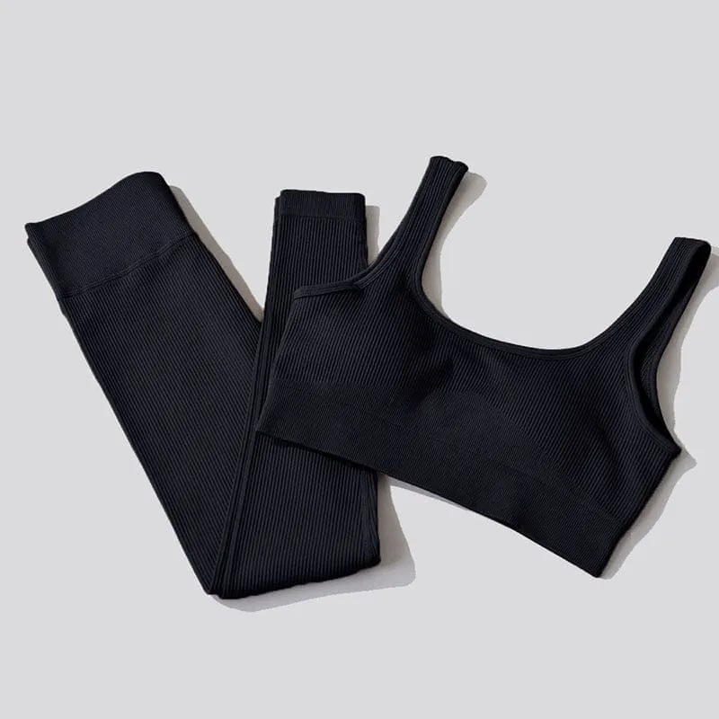 Seamless Yoga Set Gym Clothing