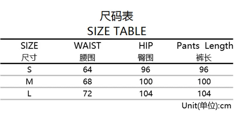 Side Split Patchwork High Waist Loose Wide-legs Long Pants