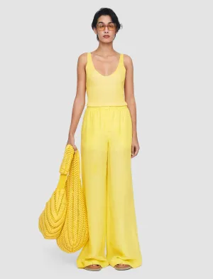 Silk Habotai Thoresby Trousers