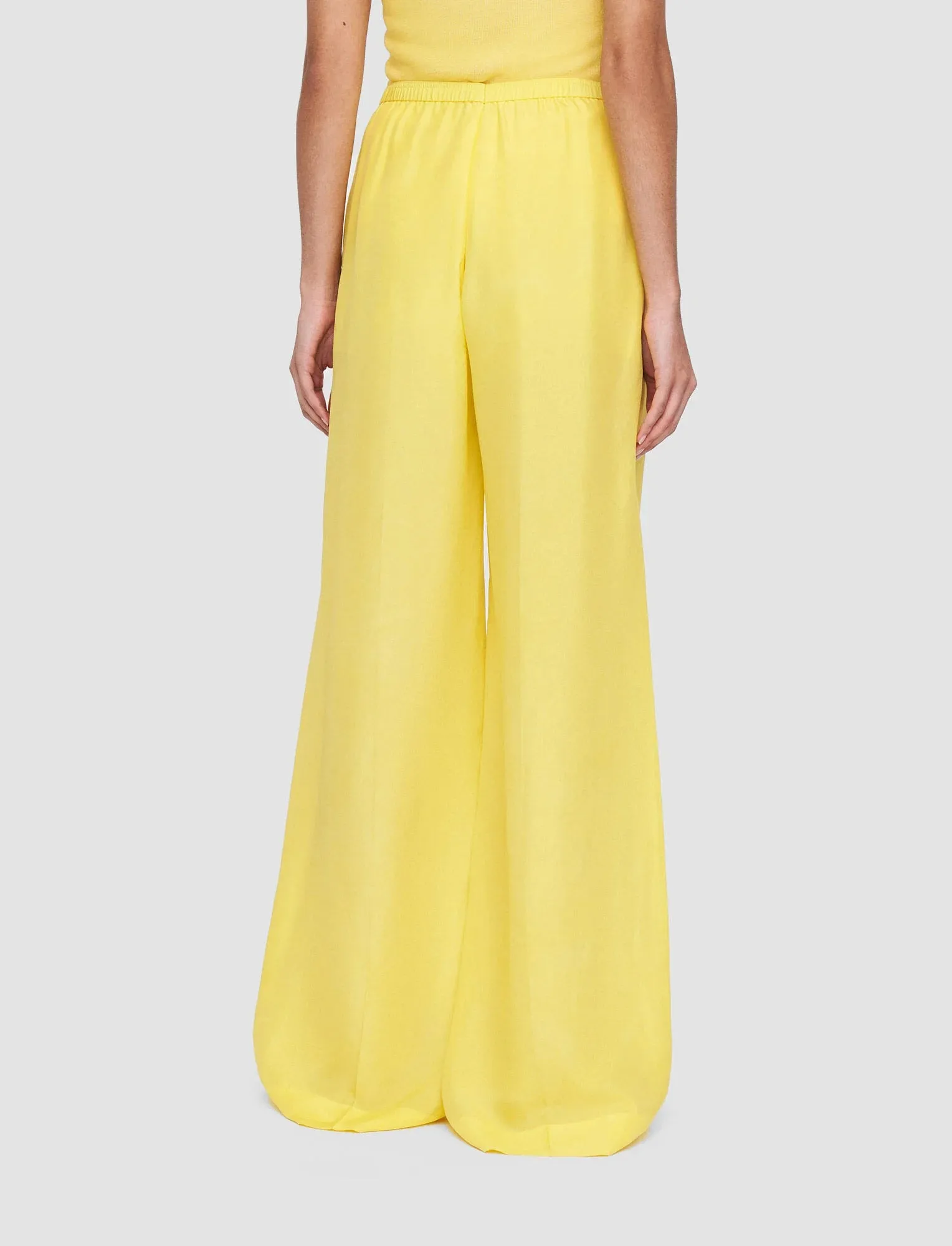 Silk Habotai Thoresby Trousers