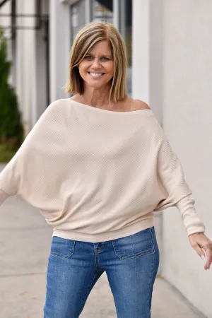 Soft Winds 0ff-Shoulder Sweater
