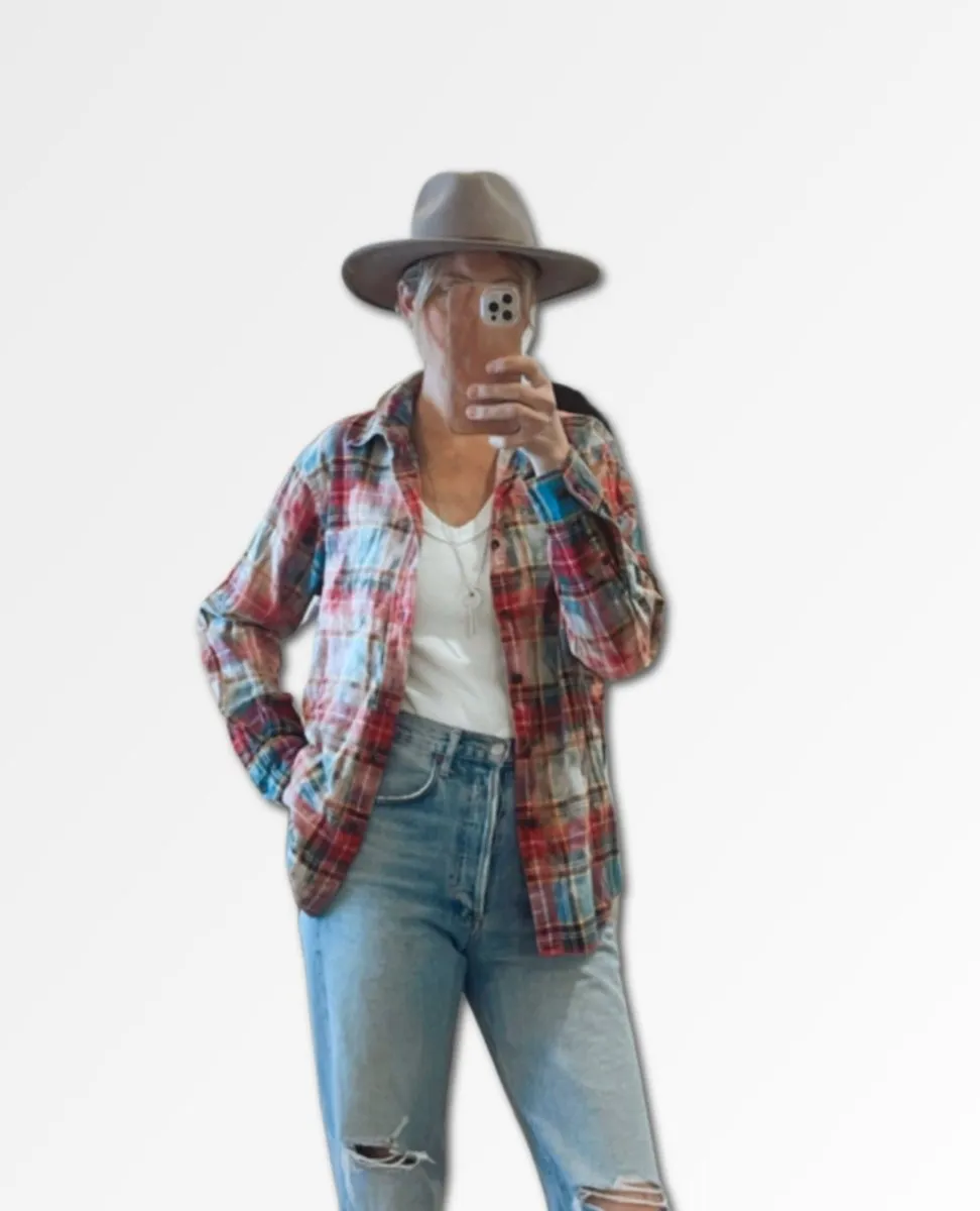 Sweet Tart Flannel #2- One Size