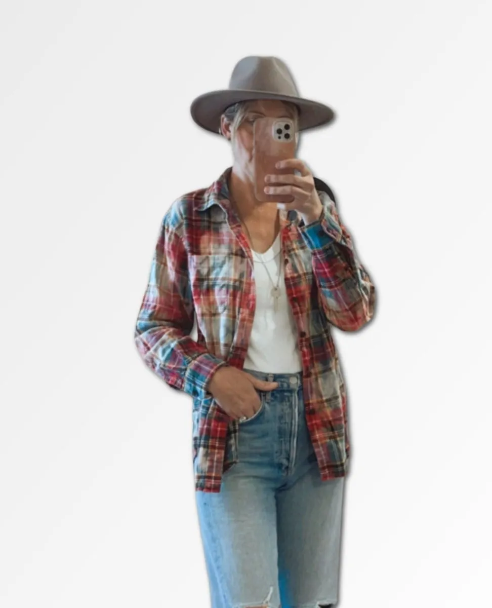 Sweet Tart Flannel #2- One Size