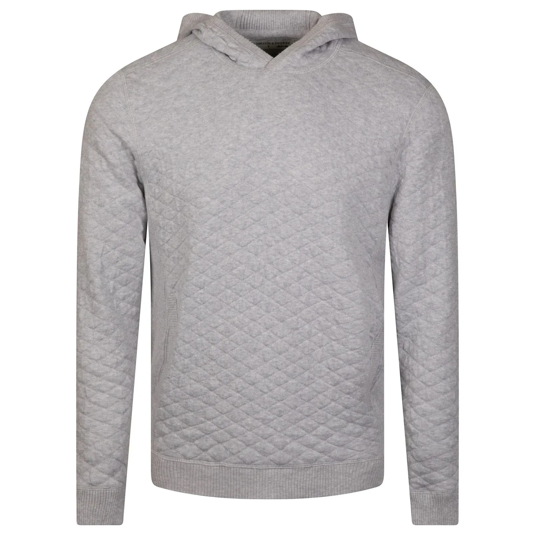 The Wallace Hooded Sweater Heathered Grey - 2025