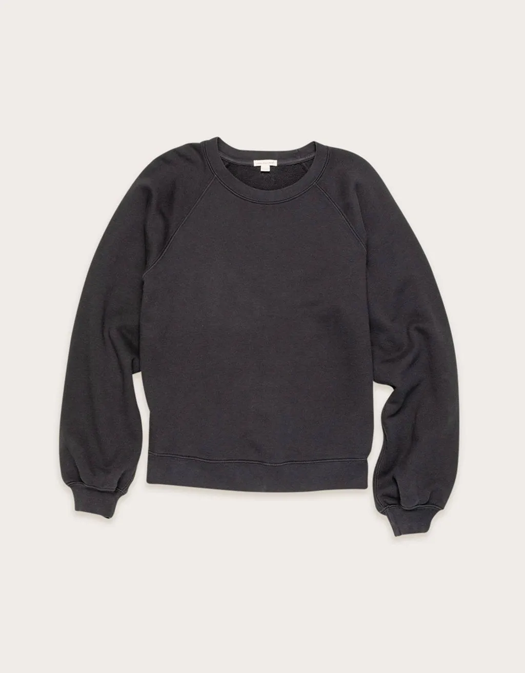 unsubscribed raglan french terry crewneck sweatshirt